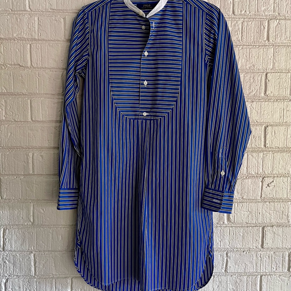 Ralph Lauren Shirt Dress - pair with sandals and straw/summer tote 👌